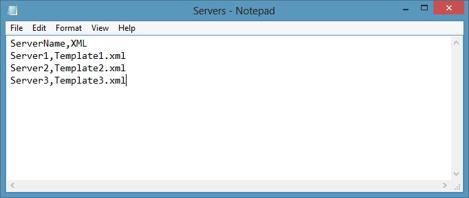 notepadserverlistxml
